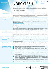 Vorschaubild des Noroviren-Erregersteckbriefs